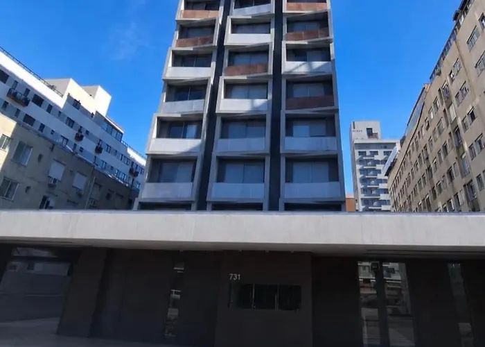 Jp 1223 Functional With A Broad View E Estacionamento Rotativo Apartamento Porto Alegre